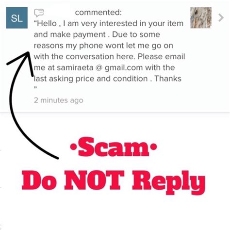 poshmark scam checklist